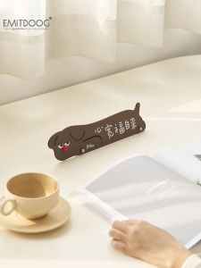 EMITDOOG Modern Minimalist Home Office Desktop Decorations Healing Stress Relief Wooden Ornaments Original Design Living Room