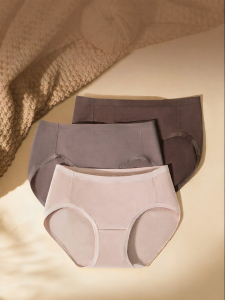 Purcotton | Antibacterial Classic High-Rise Underwear Three Pack