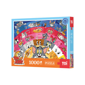 Toi | Tom and Jerry Adult DIY Jigsaw Puzzle 1000 Pieces