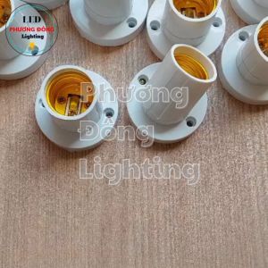 Combo 5 đui đèn xoay thẳng xéo đa năng E27 Loại tốt