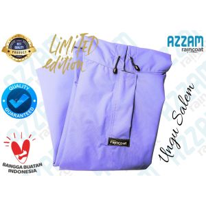 Azzam Raincoat Jas hujan gamis rok / setelan rok / baju rok bahan taslan balon import Korea Original