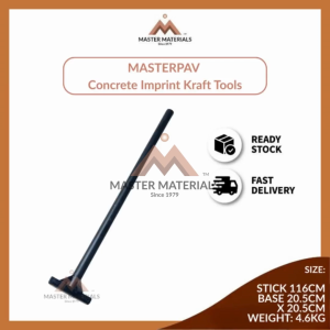 MASTERPAV Concrete Imprint Kraft Tools- Rubber Tamper/Concrete Imprint Tamper/Mould Tamper - Lazada