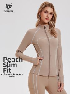 COSLEAF | Slim Fit Warm Winter Running Jacket