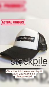 NEW FOUND GLORY BAND WHITE VINYL TRUCKER/NET CAP