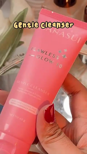 Hanasui Glow Expert Gentle Cleanser – Sabun Muka Foam Lembut Cerahkan & Kurangi Kusam