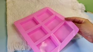 6 Cavity Silicone Soap Molds Square Rectangle Shape Handmade Cake Mold DIY Ice Plate Jelly Cake Candy Chocolate Mould Silicone Pudding Candy Mold 6 Cavity Square Silicone Soap Mold Handmade Candle Decorating Mould Soap Craft Supplies