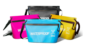 QNQN เทศกาลสงกรานต์ถุงกันน้ำกลางแจ้ง พกพา Carry-on กระเป๋าสะพาย กระเป๋าสะพาย กระเป๋าสะพายหลังอเนกประสงค์ กระเป๋าซิปกันน้ำ