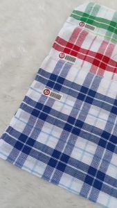 [ISI 3] Serbet CAP KUPU / KAIN LAP DAPUR MOTIF KOTAK KAIN KATUN - sckmenwear GROSIR
