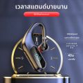 หูฟังบลูทูธ KJ10พร้อมจอแสดงผลดิจิตอลแบบเรียลไทม์คุณภาพเสียง HD ทนทานด้วยหูฟังสำหรับเล่นกีฬาที่ไม่เจ็บปวด. 