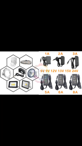 Nguồn Adapter 12V 24V NEW nguồn sạc đa công suất đầu jack 5.2x2.1mm dòng điện 2A 3A 5A 10A 15A 20A 25A 30A 40A 50A 60A