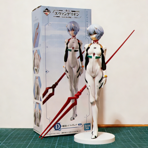 Bandai | 18cm New Neon Genesis Evangelion Eva Ayanami Rei Figure Toys Doll Christmas Birthday Gift For Kids Girls