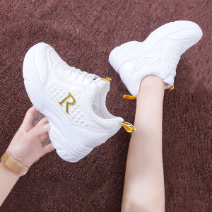 Princess YiKang 34 Code Womens Sports Shoes Breathable Lightweight Dad Sneakers Increased Height Spring Autumn New Arrival