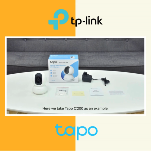 TP-Link Tapo C210 Home Security WiFi 3MP | Two-Way Audio | Indoor Camera