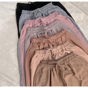 Celana Kulot Crinkle Highwaist Wanita Bahan Airflow Adem Lembut