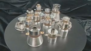 60W 28KHz Transducer Pembersih Piezoelektrik Ultrasonik - Konversi Tinggi