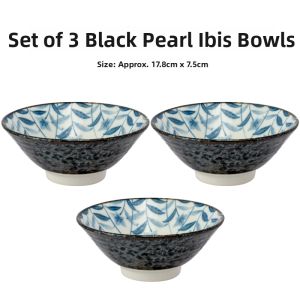 Mino Yaki | Heat-Resistant Microwave-Safe Japanese Style Ceramic Bowl for Noodles