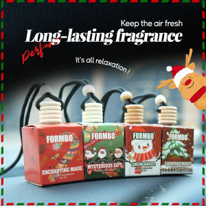 8ml-FORMBO-perfume bottle with fruity aromatherapy equipped with car line aromatherapy hanger fresh air odor removal function