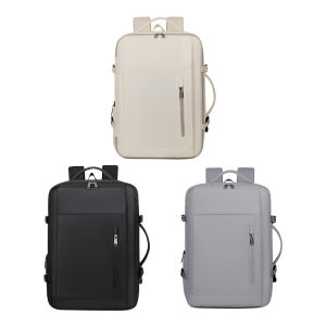 Vodool Nylon Work Backpack Adjustable Strap Computer Business Backpack with Zipper for Men Women College