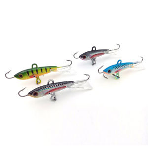Winter Fishing Lures Set Ice Jig Vib Balancer 3d Metal Hard Baits Kit Artificial Wobblers For Pike Trolling Carp Swimbait