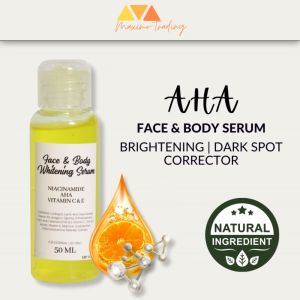 [ 12X Whitening Niacinamide Serum ] Niacinamide 2% SkinGenerics Extra Strength AHA Face Whitening Serum Moisturizer Shrinks Pores Moisturizer12X Whitening Anti Acne Serum Dark Spot Remover Facial Serum Body Serum Whitening Vitamin C E Serum