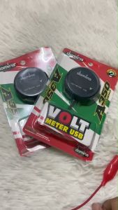 USB ไฟวัดแบตเตอรี่(กันน้ำ) หน้าจอ วัดแบต วัดโวลท์ มิเตอร์ Volt Meter GRS สำหรับให้ทุกรุ่น 0013
