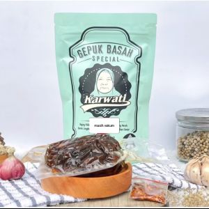 Gepuk Ayam Basah Karwati Khas Cianjur Spesial Pouch 150gr