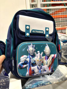 กระเป๋าเป้สะพายหลังอุตมะมานสำหรับนักเรียนชั้นประถมศึกษาปีที่ 1 กระเป๋าใส่หนังสือระบายความหนักได้ดี รุ่น Daita Cereza สำหรับเด็กชาย