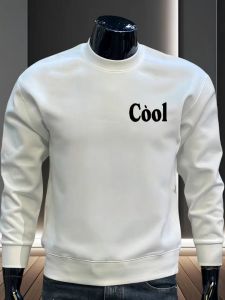 Áo Nỉ in Chữ Cổ Tròn Thời Trang Dành Cho Nam Mùa Xuân Thu Phong Cách Mỹ Cỡ Lớn Quần Áo Nam Chất Lượng Cao