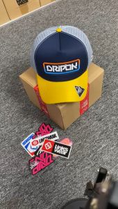 DRIPON TOPI PRIA DISTRO TRUCKER HAT CAPS TOPI JARING YELOW NAVY