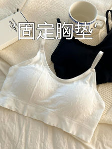 Teenage Girl Underwear Student Middle School Girls Development Sports Style Bra Thin Summer Strap Vest High School Girls