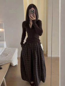 XUECAIQI | Stylish Versatile Slim-fit Womens Two-piece Set