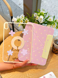 Zoyu | Magnetic Rotating Stand Protective Case for Multiple iPad Models Pen Holder Compatible