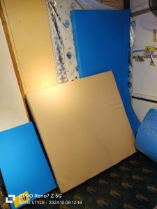 URATEX CUSTOMIZE 4x46.5x46.5 w/ leather cover