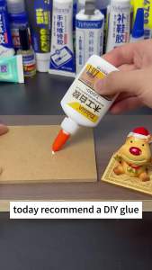 2024Wood Glue 60/120/250/500ml Super Strong Waterproof White Glue for Wood Furniture Crafts Making Plastic Puzzles Toy Model Carving