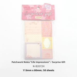 NOTE FOR | Non-sticky Diary Decoration Notebooks