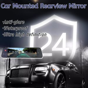 Car Mounted Rearview Mirror Ultra Clear Front And Rear Single Dual Recording 1080p All-In-One Machine