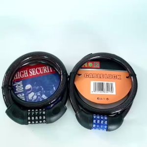 SKU44 - Khoá xe đạp 4 số HD-1639 khoá dây cáp dài 50cm chống trộm cao cấp - Gia Dụng Mẫn Mẫn