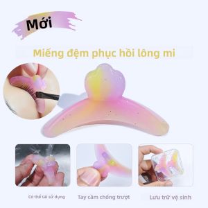 Bộ Dụng Cụ Nâng Mi PERMANIA Lash Revive Pad Miếng Bảo Vệ Mi Miếng Tách Mi Silicon Tái Sử Dụng Khay Chống Trượt Bộ Combo Nâng Mi