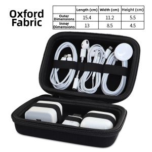 OLYSON | Large Capacity Portable Digital Accessories Organizer