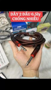 Dây 2 Đầu 6.5ly đực chống nhiễu / Dây 2 Đầu 6mm chống nhiễu / Dây 2 Đầu 6.5mm chống nhiễu