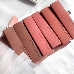 Herorange Velvet Lip Mud Long-lasting Matte Finish Womens Lipstick Natural Look Whiten Teeth Glossy Lip Color Any Skin Type