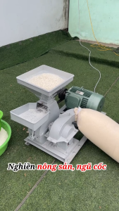 Máy nghiền gạo ngâm làm bánh B12 - 2 toa - LH: 0826.200.800 (zalo)