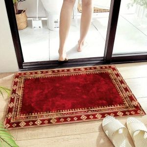 VIKAMA Truyền Thống Vintage Thảm Nhà Bếp Bộ Chống Trơn Trượt Có Thể Giặt Bằng Máy Hành Lang Runner Phong Cách Nông Trang Lối Vào Thảm Trang Trí Nhà