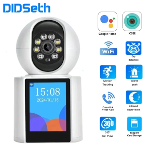 DIDSeth-Video Baby Monitor 5MP 2.4G WiFi IP Camera 360 ° Video Calling Mother and Kids Surveillance Cameras Active Answer