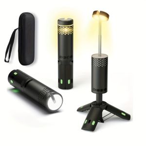 NITEK 9000mAh Telescopic Camping Light Portable LED Magnetic Work Light Emergency Lantern for Power Outage