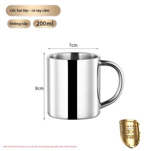 Ly Nước Trẻ Em Đôi Tầng Chống Nhiệt
