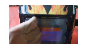 COD DEKO Helm Las Otomatis Auto Darkening Welding Helmet Full Face / Helm Las Listrik Otomatis Safety Pelindung Wajah Full Face / Kacamata Las Listrik Otomatis Safety Anti Silau dan Asap / / Kacamata Pelindung Kerja Las Listrik Anti Debu