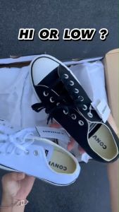 Converse รองเท้าผ้าใบ รองเท้าผู้หญิง CV 560250CS3BKXX / 560251CS3WTXX ซื้อที่นี่