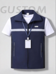 FANWUJINHUANG | Customizable Logo Printed Work Vest