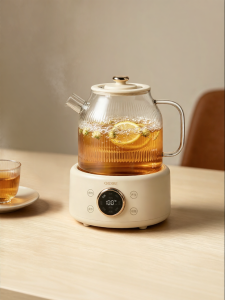 OIDIRE|Glass Multi-Function Small Electric Kettle